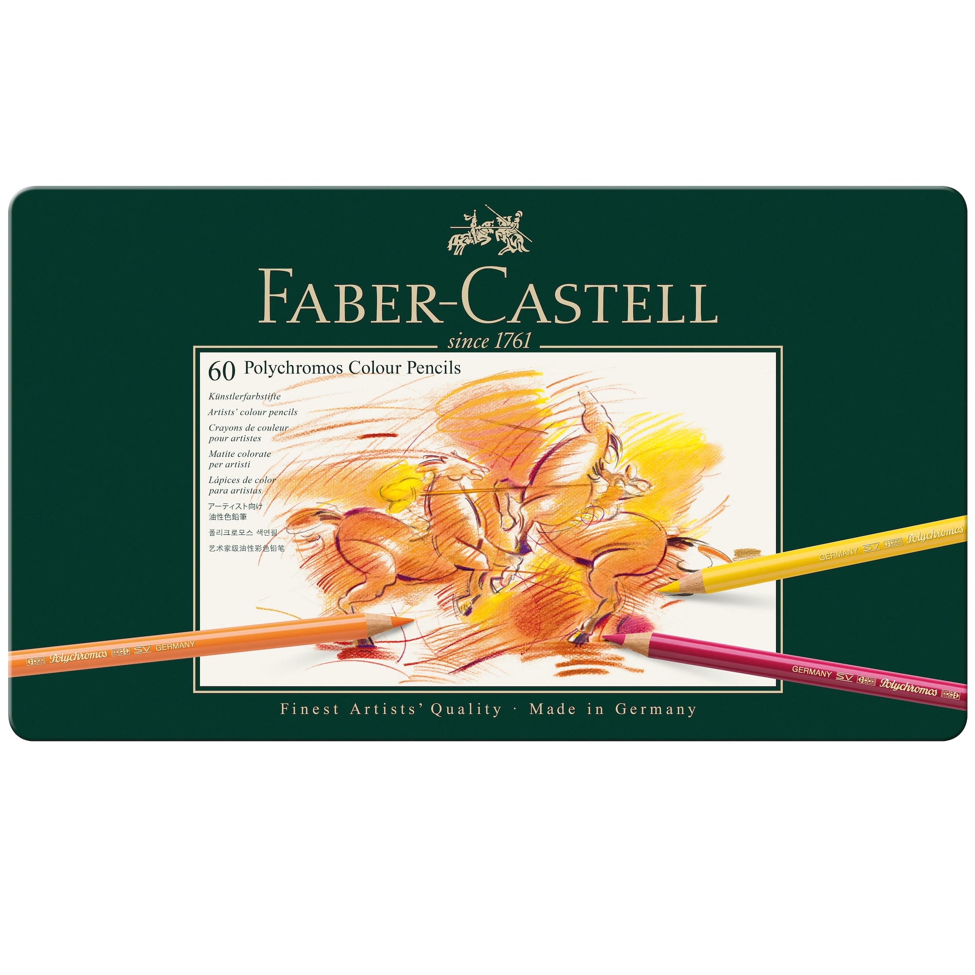 Faber-Castell Polychromos 60 Color Pencil Set
